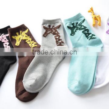 2016 new design hot sale women socks wholesale custom printed elite socks