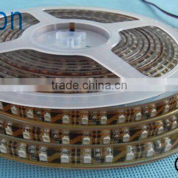 Best Waterproof LED rope light IP68 24V Green 120Led SMD3528 flexible led strip light