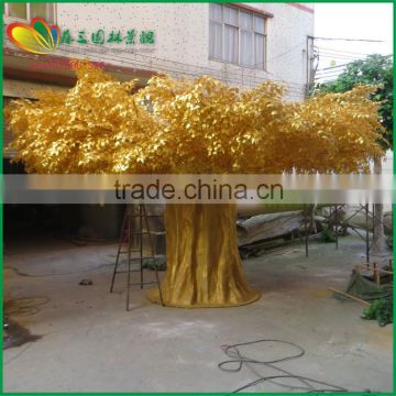 Resin big tree wholesale artificial tree high quality artificial banyan tree
