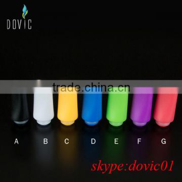 Colorful plastic ecig drip tip