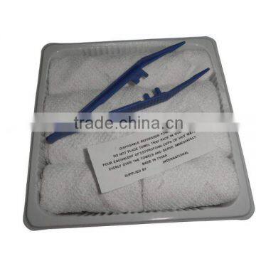 nonwoven facial wipes used in hot and cold water with perfume