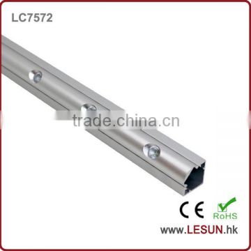 Silver/black DC24V 4W led linear strip light for display lighting LC7572
