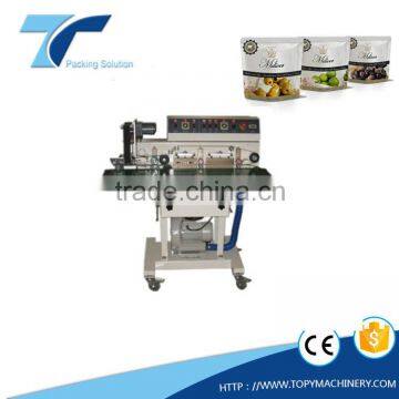 automatic intelligent continous plastic bag heat sealing machine