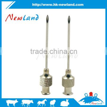NL309 Round hub stainless steel veterinary injection needle