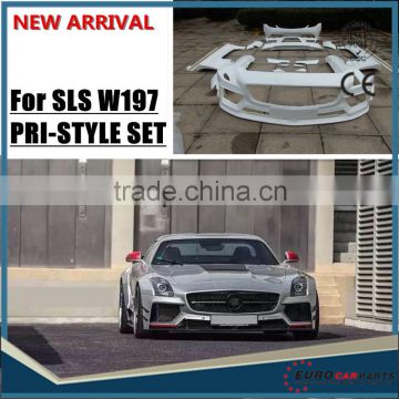 NEWEST!W197 BODY KITS FOR MB SLS W197 Pri-or design style FRP material