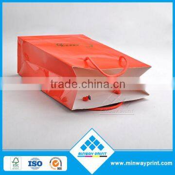 2014 cheap paper shopping bags&custom made paper bags price&custom paper bags price