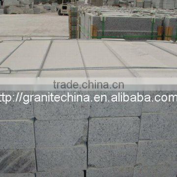 grey granite curbstone