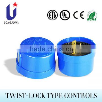 Hot Selling Twist-lock Photocontrol Electronic Control , China Made High Sensor