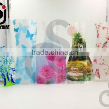 2016 plastic foldable flower vase,accept custom design