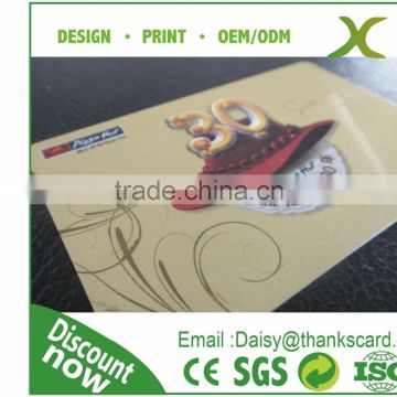 Pizza Hut fidelity cad/Plastic fidelity card/PVC fidelity card printing