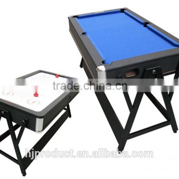 5' Factory promotion 2 in 1 Modern stylish game table with Cheaper price. Air hockey table, Pool table