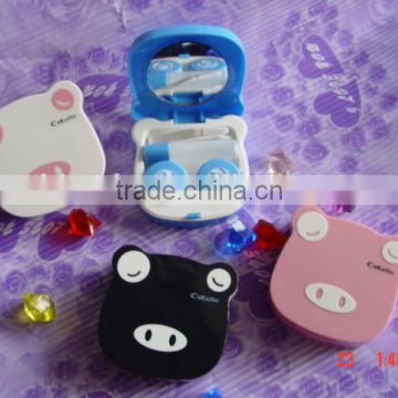 A-908 lovely pig contact lens cases