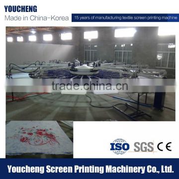Korea Tech High speed large format home textile printer for screen print price