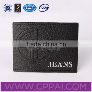 Fashion design jeans leather patch label