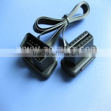 Low Profile 24V OBDII Extension Wire Male to Female