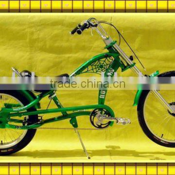 wide popular design artistic 24 inch chopper bike/ bicycle/beach bike
