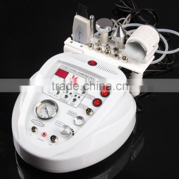 Diamond Microdermabrasion 4in1 Dermabrasion Skin Scrubber Cold &hot Hammer Spa beauty equipment