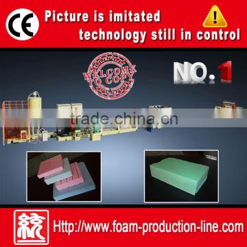 XPS exterior insulation board production line