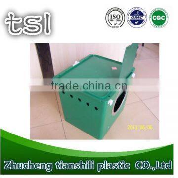 supply high quality plastic rabbit box for rabbit farming