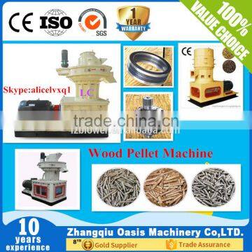 ring die wood waste pellet machine