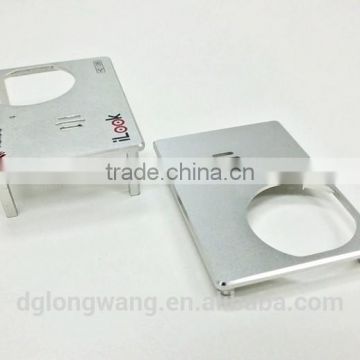 custom fabrication services for camera silk-screen cnc machining part