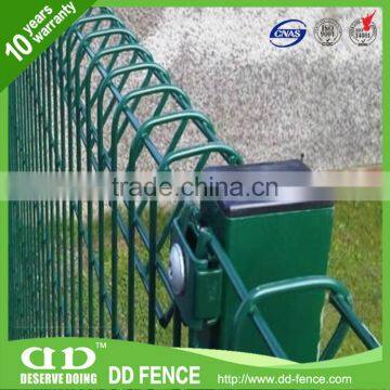 Wire Fencing /Roll Top Welded Fence Panel/ Eco Friendly Triangle Top Fence