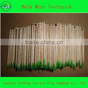 direct supplier mint flavored wooden toothpicks