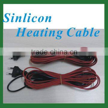 Glass Fishbowl Heat Resistant Silicone Rubber Heating Cable