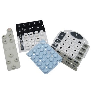 Rubber Button Carbon Pill,High Quality Silicone Keypad Buttons
