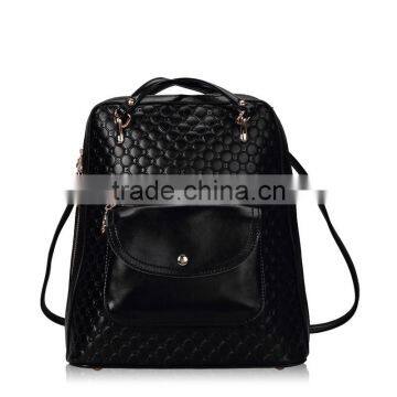 Fashion and hot sell ladies leather backpack manufacturers