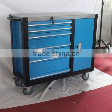 Tool storage cart with drawers