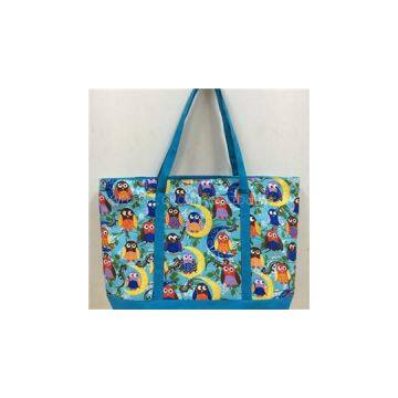 Parrot Pritning Canvas Beach Bag,Shopping Bag, Tote Bag BE15102c