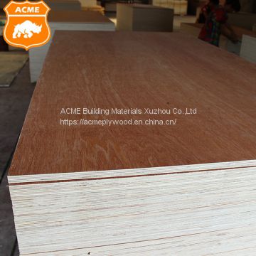 Commercial plywood with okoume for furniture/packaging