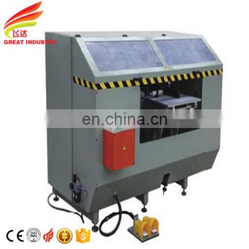 at a time Multiple profiles angle cut 45 degree band saw machine for notching aluminum curtain wall