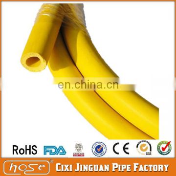 Home Gas Stove Use Yellow PVC LPG Natural Gas Flexible Hose, PVC Gas Hose, PVC Flexible Gas LPG Pipe Connect Gas Regulator