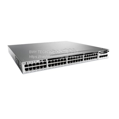 Brand New WS-C3850-48P-E Cisco 48 Ports PoE Gigabit Ethernt Switch IP service