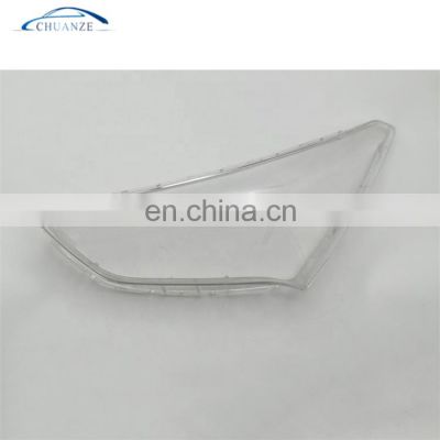 HOT SELLING car transparent  Headlight glass lens cover for SANTAfe 13-15 Year