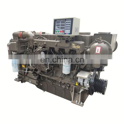Yuchai Marine Diesel Engine YC6MJ410L-20 410HP 1800RPM for  ships and fishing vessels