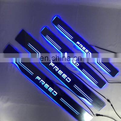 other car accessories Car Light Accessories Acrylic LED Welcome door pedal light LED Moving Door Scuff lamp top quality