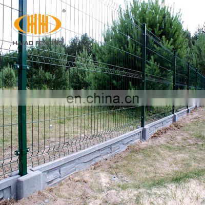 framed welded pvc coated wire mesh garden fence in india