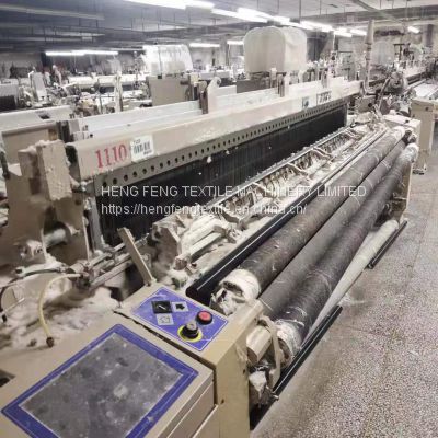 Second hand weaving machine Tsudakoma ZAX -N 280cm used air jet looms Year 2010 staubli 1661 positive cam