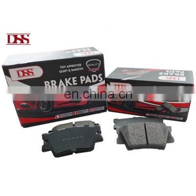 Wholesale high quality brake pad making machine car break pads disc carbon ceramic brake pads for Toyota spare parts