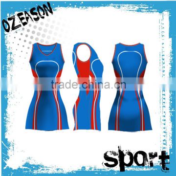 Custom made netball clothes manufacturer in china