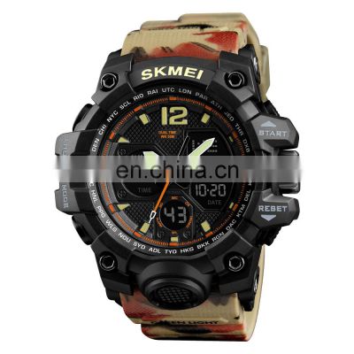 Relojes Hombre SKMEI 1327 Outdoor Sports Dual Time Analog Digital Wrist Watch for Men Women