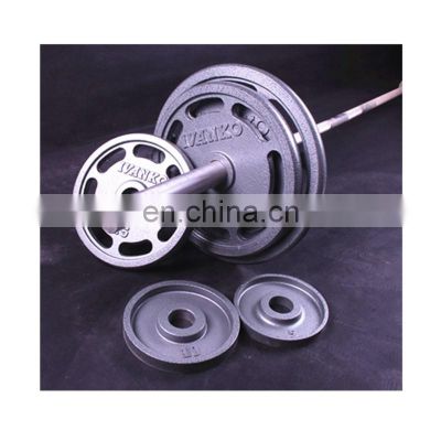 China Foundry Best Price Custom Service High Quality Cast Iron Barbell Weight Plate