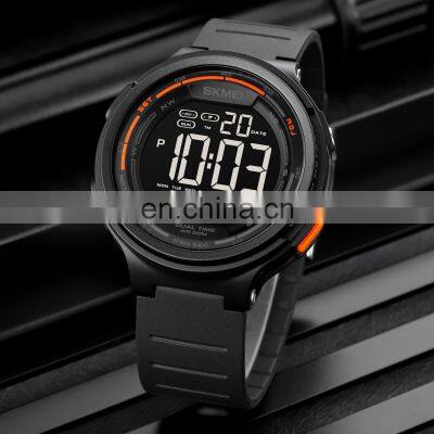 China wristwatch manufacturers wholesale multifunctional men digital watch Skmei 1841 cheap silicone watch