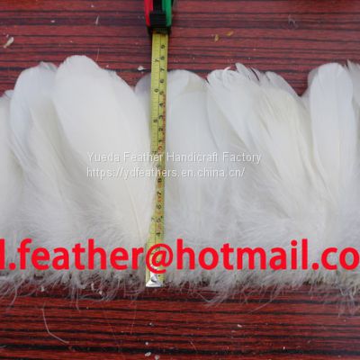 goose feather fringe for wholesale from China