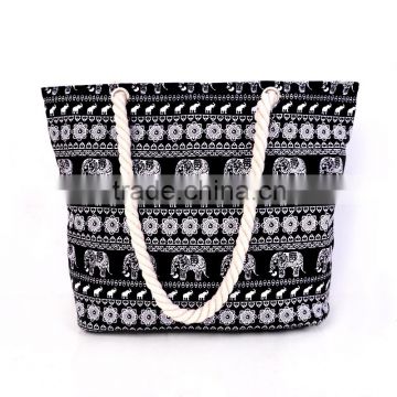 Totoro canvas casual handbag gifts girls new year printing ladies hand bags