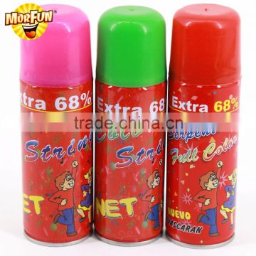 Netherlands Best Selling party favors silly string ingredients pink silly string