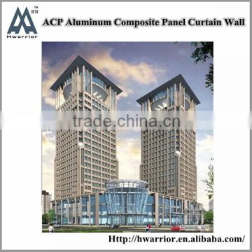 Fashion aluminum facade designed by Guangzhou Hwarrior